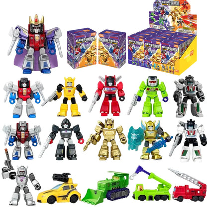 Blokees Transformation Optimus Shockwave Prime Megatron Starscream Bumblebee Anime Figure Robot Assembly Toys Blind Box Gifts Beauty World Shop