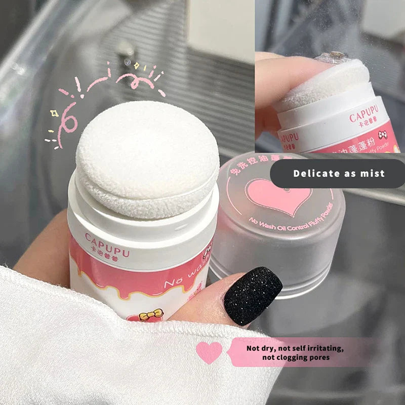 Hair mark powder cosmetic filling reissue artifact fluffy powder lazy powder powder control oil non-washing powder girl Beauty Trend Shop