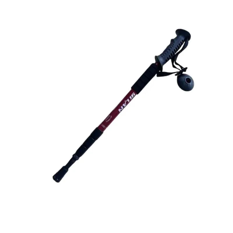 Trekking Poles Shock Absorption Foldable Ultralight Hiking Pole Suitable For Outdoor Camping Mountaineering Backpacking And Trip Beauty World Shop