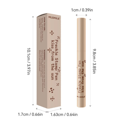 Waterproof Freckle Pen Natural Lifelike Fake Freckles Pen for Lasting Look Dot Spot Pen Makeup for Women Makep Light/Dark Brown Beauty World Shop