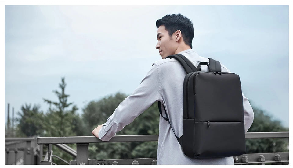 Xiaomi Classic Business Backpack 2 Fashion Laptop Bag for Men and Women Travel Large Capacity Backpack Beauty World Shop