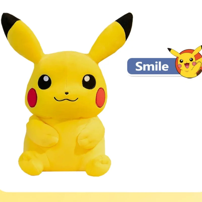 Pokemon Kawaii Pikachu Cute Stuffed Toys High-Quality Anime Throw Pillow Birthday Christmas Gift for Children Friends Boys Girls Beauty World Shop