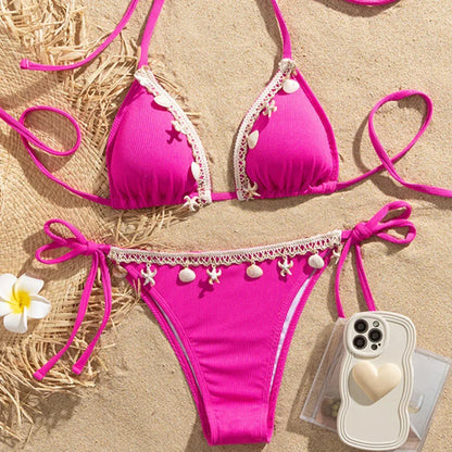 Sexy Bikinis 2026 Women's Swimwear Female Swimsuit For Swimming Wear Bathing Suits Brazilian Bikini Set Beachwear Pool Bather Beauty World Shop