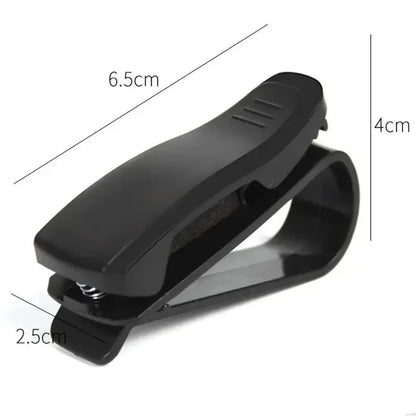 2PCS Universal Car Auto Sun Visor Glasses Box Sunglasses Clip Card Ticket Holder Fastener Pen Case Eyeglasses Clips Accessories Beauty World Shop