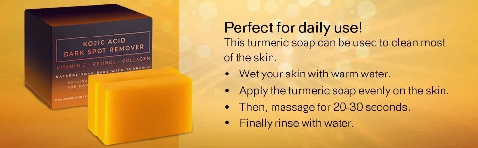Kojic Acid Dark Spot Remover Whitening Soap Handmade Skin Care Deep Cleaning Moisturizing Cleansing Essential Soap Brighten Skin Beauty Trend Shop