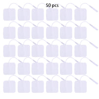 50pcs 4x4cm white