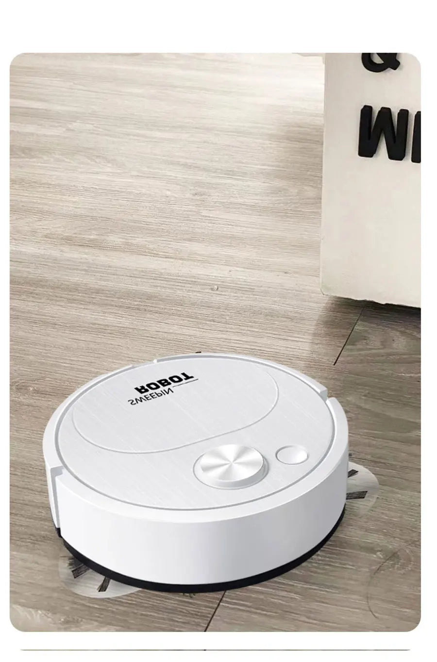 NEW USB Sweeping Robot Vacuum Cleaner Mopping 3 In 1 Smart Wireless 1500Pa Dragging Cleaning Sweep Floor for Home Office Beauty World Shop