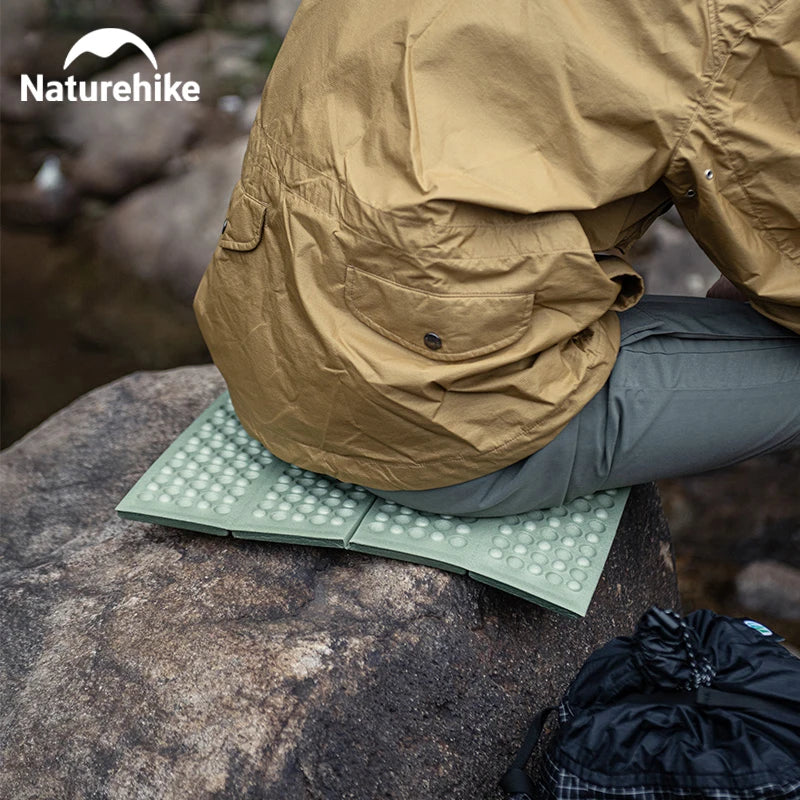 Naturehike Camping Mat Ultralight Folding Mini Mat Portable Foldable Picnic Pad Tent Sleeping Pad Outdoor Hiking Beach Mat Beauty World Shop