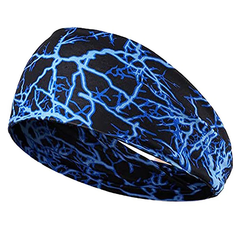 Sports Sweatband Hairband Women's Headwear Anti-Sweat Gym Fitness Sweat Guide Antiperspirant Band Running Headband Beauty World Shop