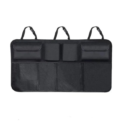 Car Trunk Organizer Adjustable Backseat Storage Bag Net High Capacity Multi-use Oxford Automobile Seat Back Organizers Universal Beauty World Shop
