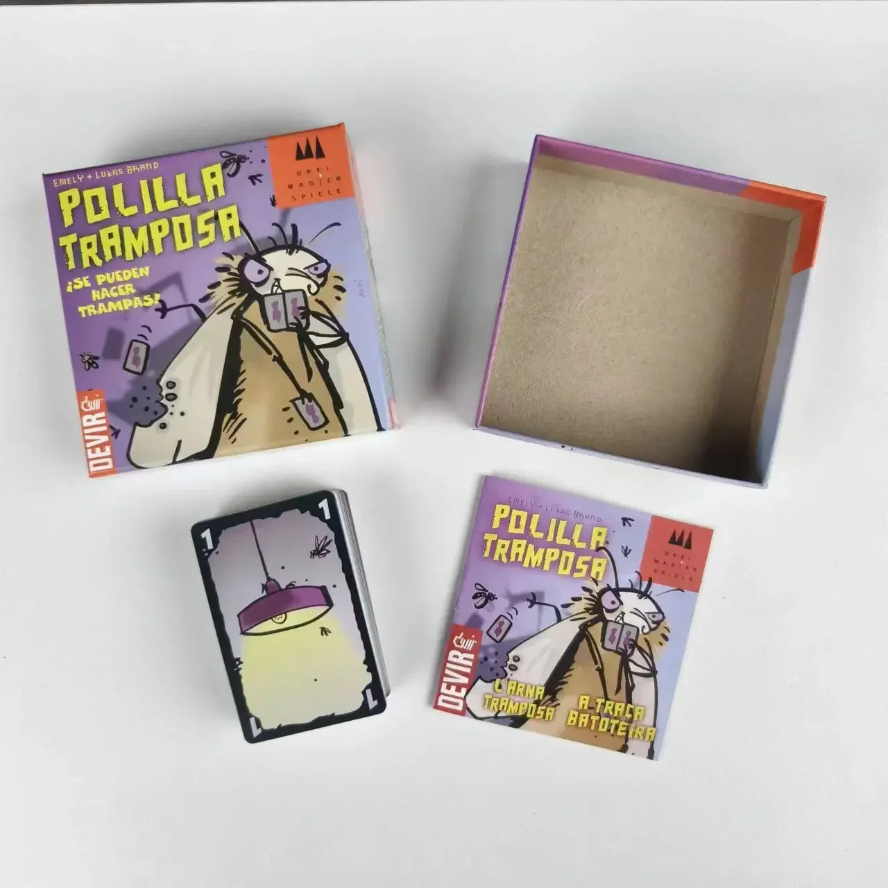 Cheating Moth Spanish Card Game For Adults Children Juegos De Mesa Español Polilla Tramposa Board Games For Family Party Games Beauty Fashion
