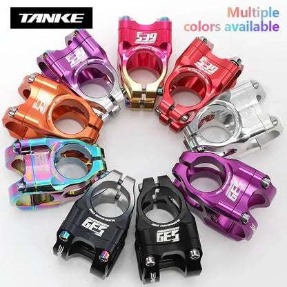 TANKE MTB Power Stem Road Bike Mountain Bicycle Bridge Short Power 35mm Rod Handlebar Table Adjustable Stem Riser 31.8 Cycling Beauty World Shop