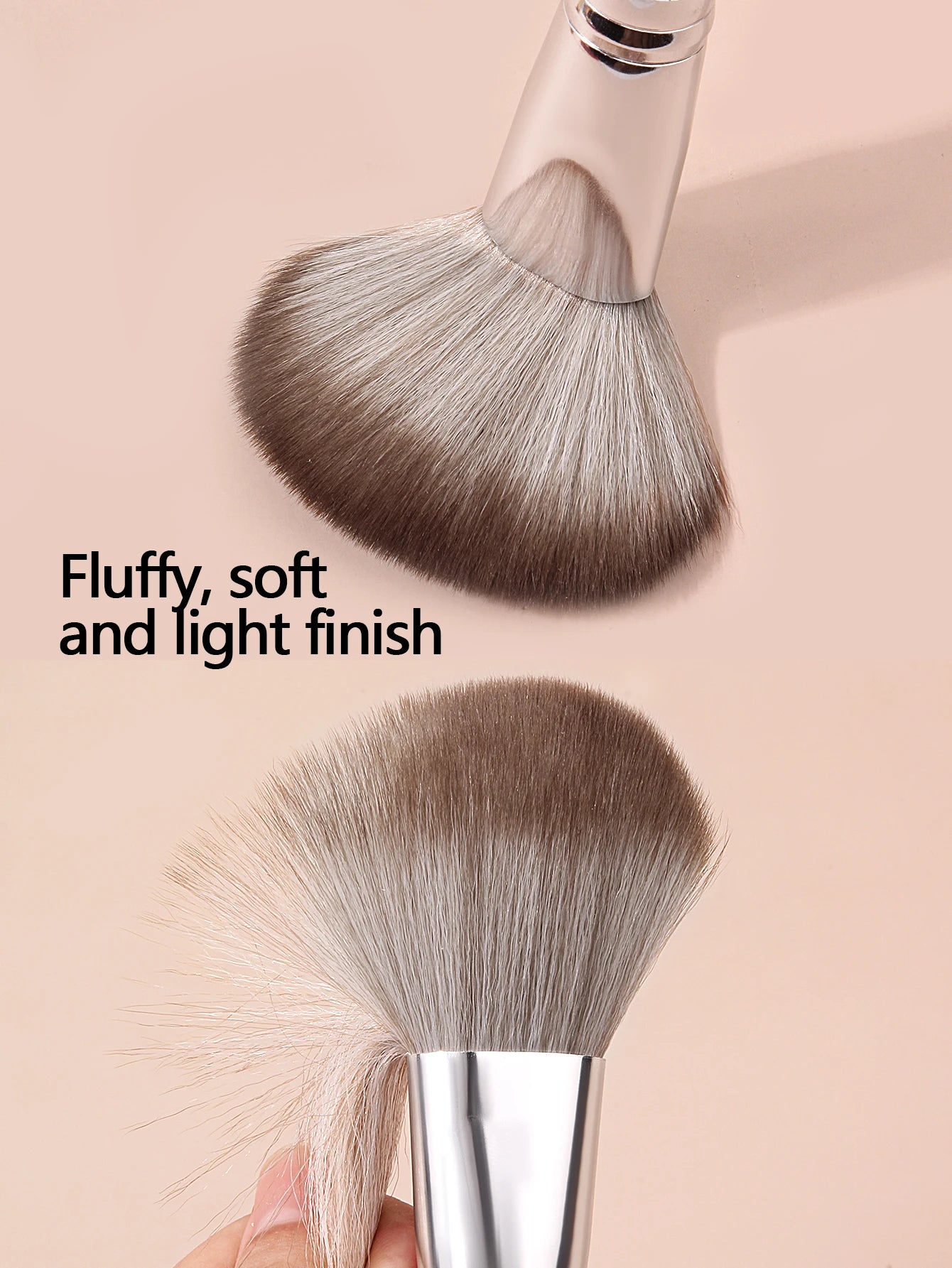 1pcs high quality fluffy soft large powder brush powder blusher brush repair brush multi-function beginner makeup brush tool Beauty World Shop