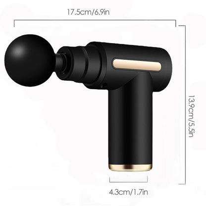 30 Level Massage Gun Fascia Deep Muscle Relax Body Neck Massager Electric Fitness Equipment Noise Reduction Male Female Beauty World Shop