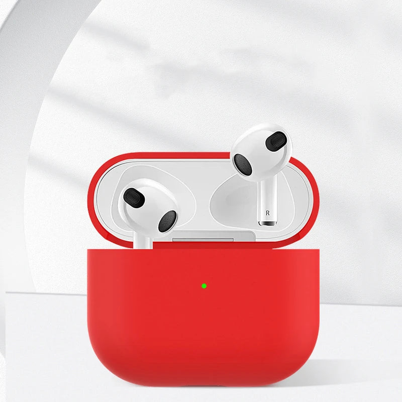 Liquid Silicone Soft Earphone Case for AirPods Pro 3 2 2025 Generation Air Pods 4 1 Pro3 Pro2 3rd 2nd Gen Headphone Cover Sleeve