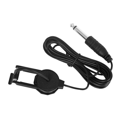 Audio Jack Clip On Pickup for Acoustic Guitar Mandolin Bouzouki Violin Banjo Ukulele Lute Beauty World Shop