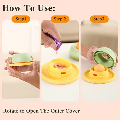 Interactive Pet Cat Licking Food Toys Anti-slip Pet Slow Feeder for Cats Funny Kitten Licking Plate Cat Accessories Beauty World Shop