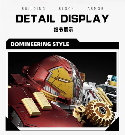 Variety Iron Heroes Blocks Action Figures Mark Building Sets Buster Mech DIY Brick Collectible Toys for Boys Adult Kids Gifts Beauty World Shop