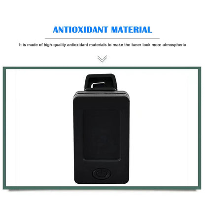 Gitaar Tuner Apparaat 12-Tone Ukelele Bas Viool Tuner Draagbare Automatische Trillingen Transmissie Instrument Tuner Accessoire Beauty Trend Shop