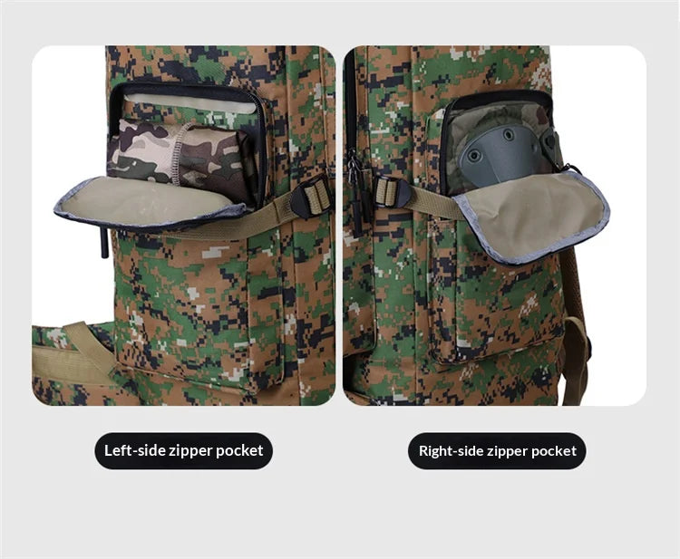 Homefish 80L/100L Large Mountaineering Backpack Outdoor Climbing Bag Tactical Rucksack Hiking Camping Travel Backpack Beauty World Shop
