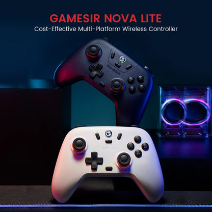 GameSir T4 Nova Lite Wireless Gamepad Game Controller for Switch, Android, IOS, PC & Steam Games Hall Effect Stick Beauty Fashion