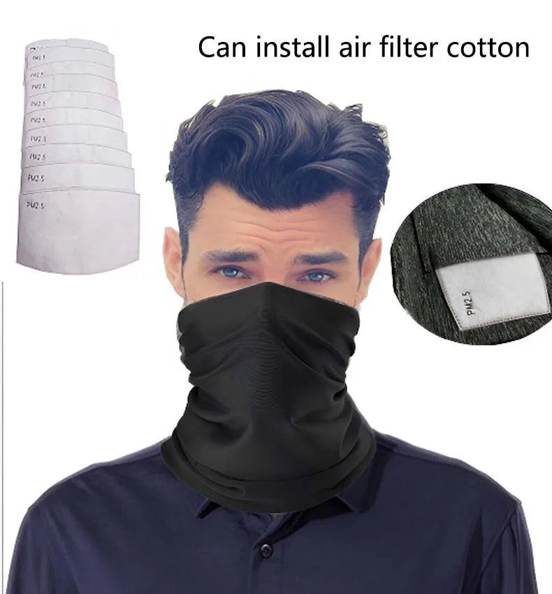 Cool Face Mask Breathable Sunscreen Scarf Outdoor Fishing Magic Face Scarf Neck Sleeve Cycling Mask Sports Headgear Beauty World Shop