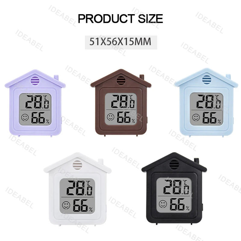 LCD Digital Thermometer Hygrometer Indoor Room Electronic Temperature Humidity Meter Sensor Gauge Weather Station For Home ﻿ Beauty World Shop