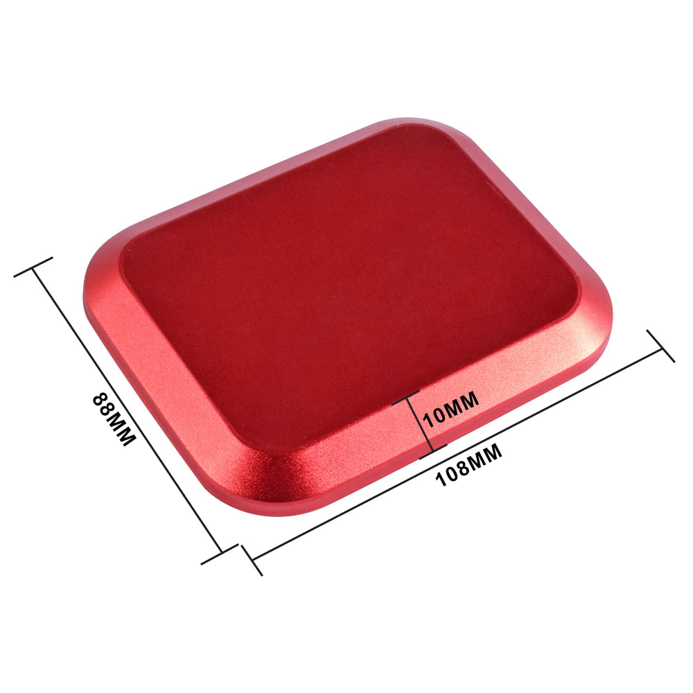 9IMOD RC Screw Tray with Magnetic Pad Aluminium Alloy Magnet Screws Disk Storage Plate for RC Airplane Car Boat Repair Tool Beauty Fashion