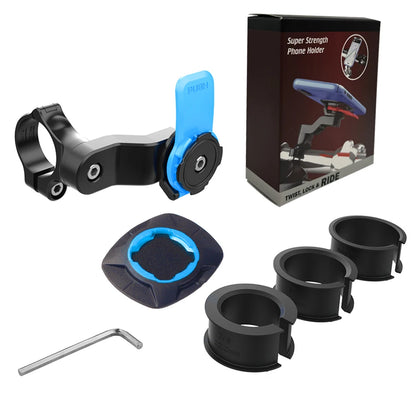 Motorcycle Bike Phone Holder Phone Bracket Vibration Damper Bike Handlebar Navigation Support for 4.7-7.2'' Phone Beauty World Shop