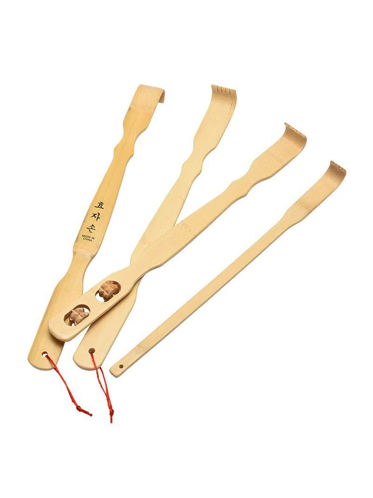 Bamboo Made Itching And Scratching Device Home Massage Anti Itch And Back Scratching Device Scratching Rake Massage Stick Beauty World Shop