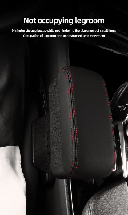 Height Adjustable Car Center Console Gap Storage Organizer with Liftable Tray Elbow Support Armrest Pad for SUV Sedan Beauty World Shop