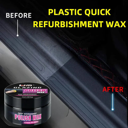 Universal Leather and Plastic Repair Polishing Wax - Automotive interior reconditioning cream Beauty World Shop