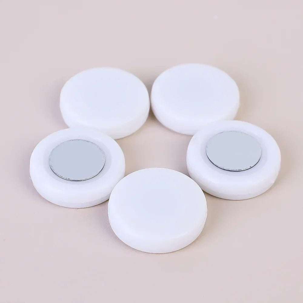 4/24pcs Magnet Hook Iman Strong Keys Holder Magnetic Wall Garden Hanging Hanger Anti-lost Remote Control Refrigerator Storage Beauty World Shop