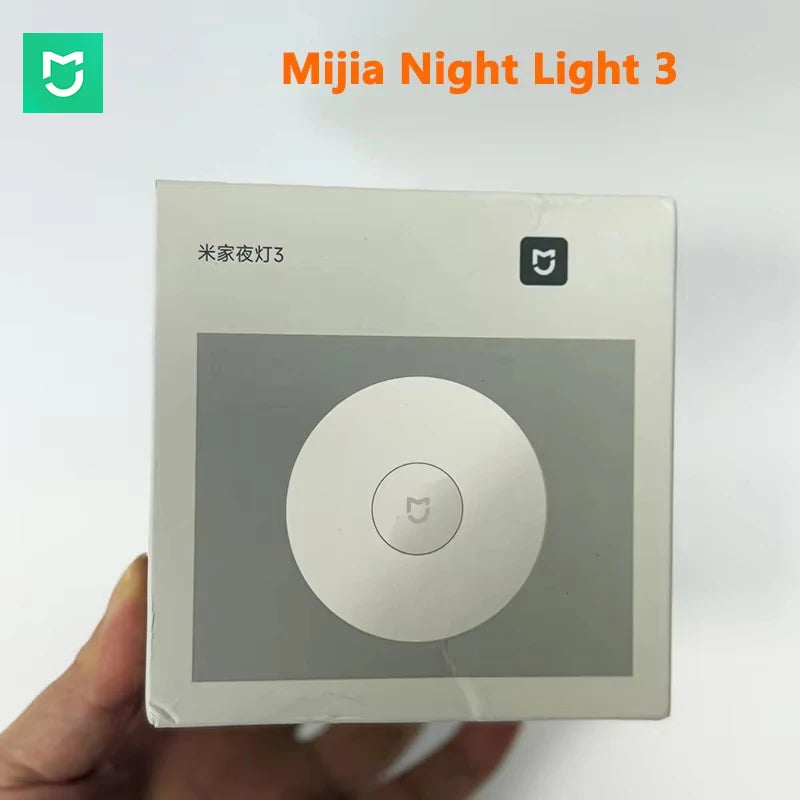 Original MIJIA Night Light 3 Rechargeable Version 600mah Motion Sensor Adjustable  Brightness Smart Human Light Sensor Lamp Beauty World Shop