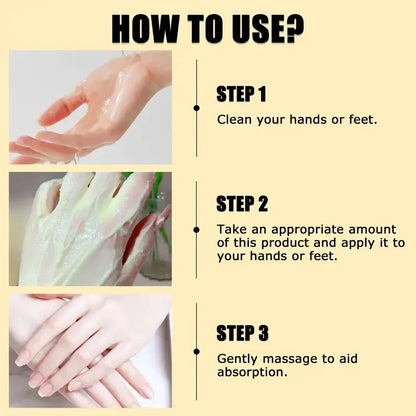 Turmeric Bee Venom Anti-Drying Crack Foot Cream Hand Cracked Repair Skin Removal Care Cream Dead Feet Hand Skin 50g Beauty World Shop