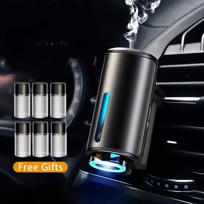Car Air Freshener Electric Auto Aroma Diffuser Car Air Vent Essential Oil Mist Humidifier Fragrance Diffuser Aromatherapy Beauty World Shop