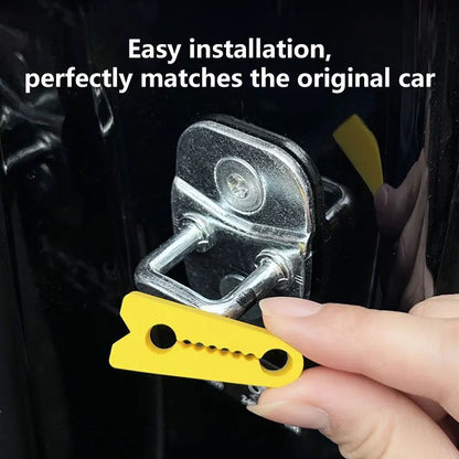 1/4pcs Car Door Shock Absorber Universal Car Door Buckle Soundproof Deadener Damper Cushion Anti-Vibration Buffer Pad 2026 New Beauty World Shop
