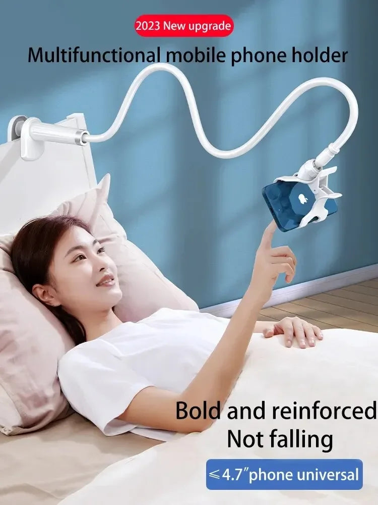 Universal Mobile Phone Stand Adjustable Lazy Stand Rotatable Bedside Stand Desktop Live Streaming Selfies Phone Accessories Beauty World Shop