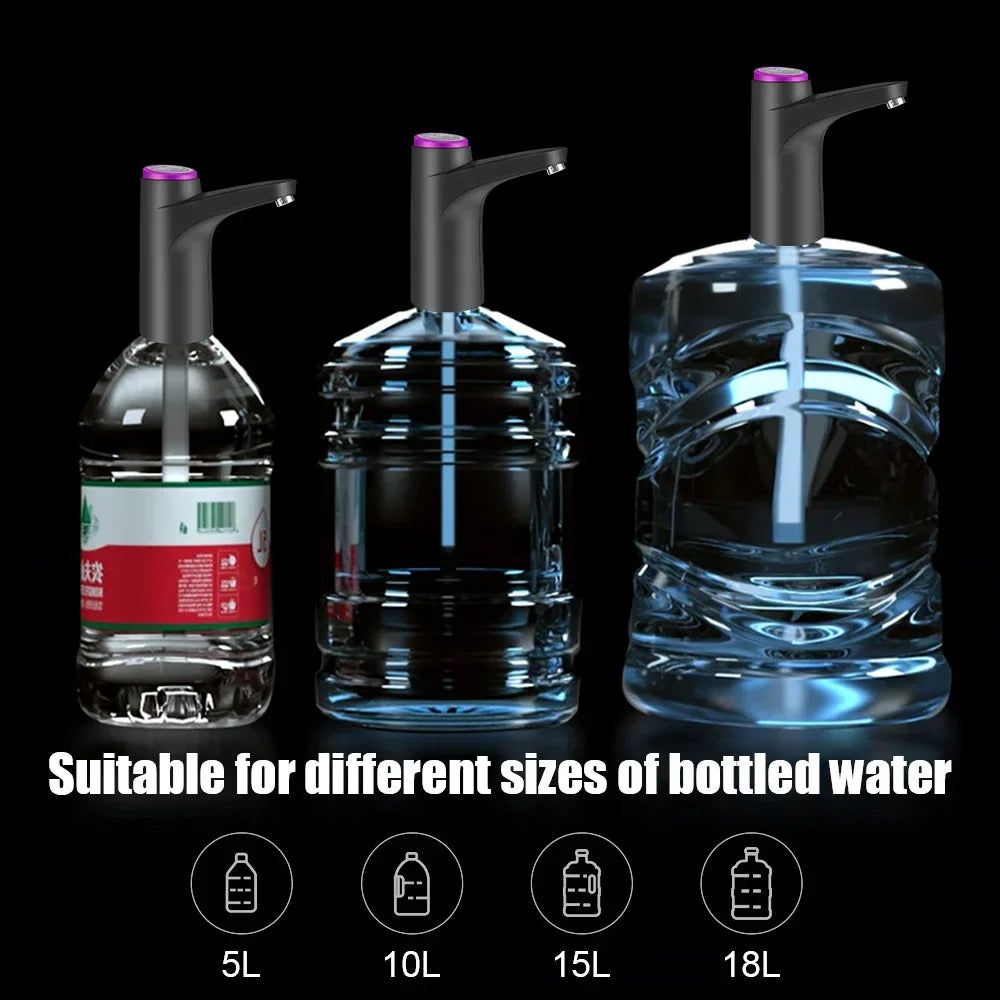 Automatic Electric Water Dispenser USB Barreled Water Pump Water bottle Gallon Drinking Bottle Switch Water Treatment Appliances Beauty Trend Shop