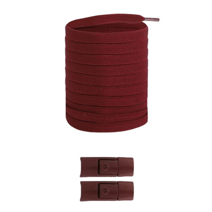 New Without Ties Elastic Laces No Tie Shoe Laces Press Lock Shoelaces Sneaker Kids Adult 8MM Widened Flat Shoelace for Shoes Beauty World Shop