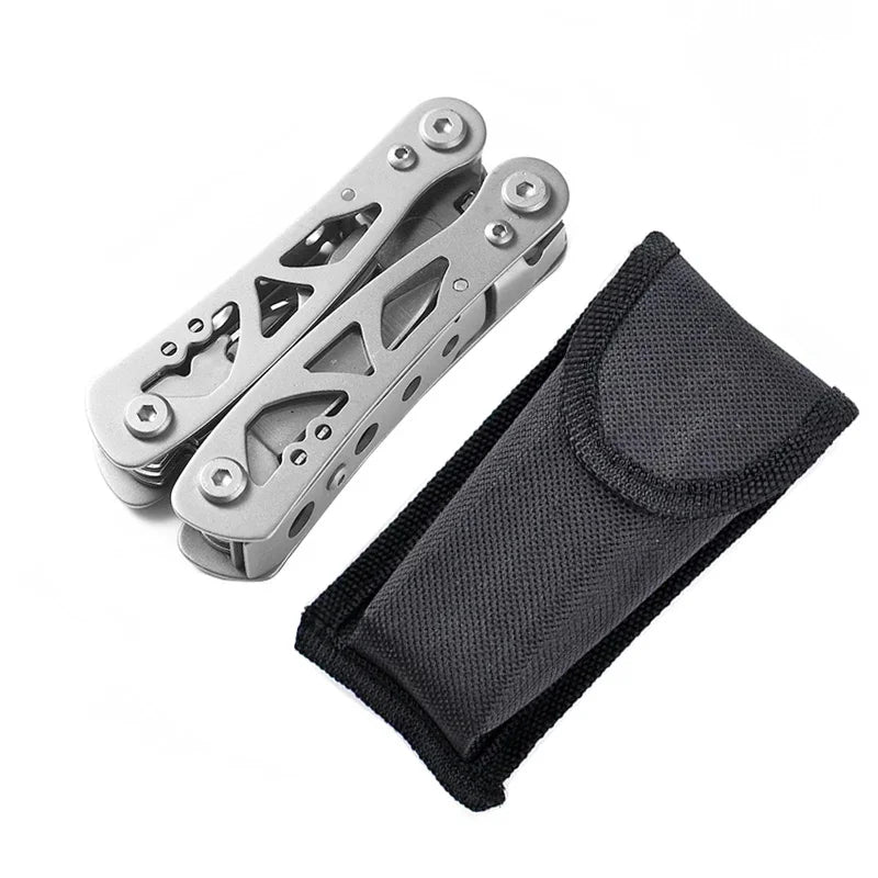 Folding Multi-tool Pocket Knife Pliers Mini Portable Fold Outdoor Hunting Survival Rescue Tactical Multipurpose Repair Tool Beauty World Shop