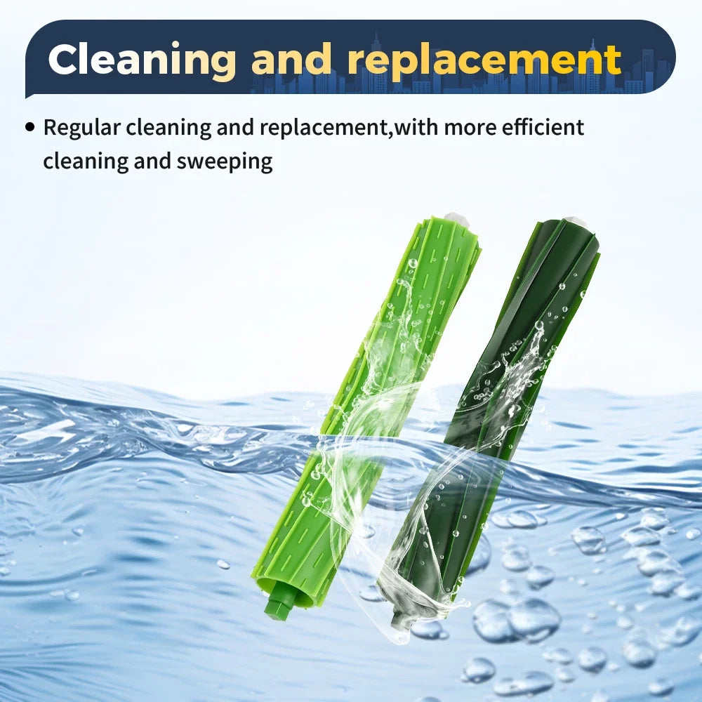 HEPA Filter Main Brush Side Brush For iRobot Roomba i2 i3 i3+ i4 i4+ i6 i6+ i7 i7+ i8 i8+ E5 E6 E7 Sweeping Robot Vacuum Parts Beauty World Shop