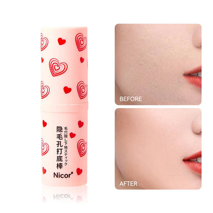 Pre-makeup isolation base stick, less prone to powder sticking, natural makeup effect, matte coverage, and long-lasting makeup Beauty Trend Shop