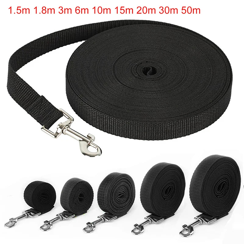 Long Strong Nylon Dog Leash 10m 15m 20m Pet Training Leash For Small Big Dogs Outdoor Walking Puppy Lead Rope Labrodor Supplies Beauty World Shop