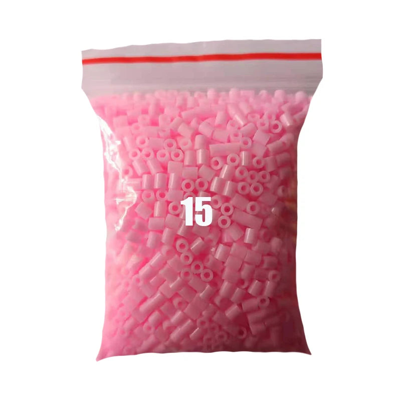 2000 pcs/Bag 2.6mm Hama Beads Puzzle Perlen Iron Beads Diy Perler Fuse Bead Intelligence Educational Toys Beauty World Shop