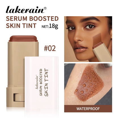 Foundation Skin Tint Balm Skin Tint Stick Waterproof Nourishing Solid Tinted Serum  Face Tinted Face Contour Stick Makeup Beauty World Shop