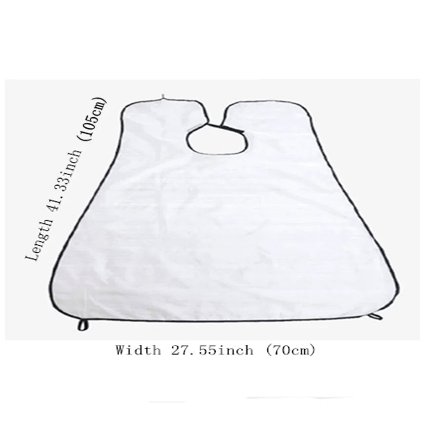 Men's Home Shaving Scarf, Shaving Cloth, Hair Cutting Hat, Hair Cutting Apron, Dirt Proof, Keep Clean Beauty World Shop