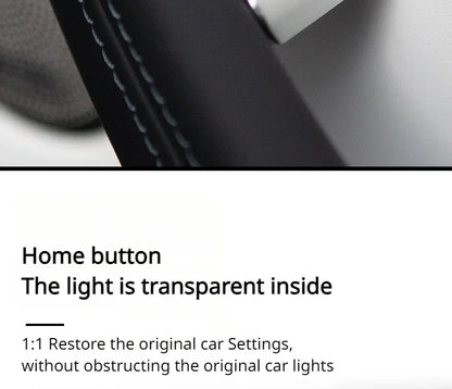 For Tesla Model 3 Highland Model Y Juniper/Launch 2025 Car Open Door Button Stickers 4X Handle Cover Interior Protection Trim Beauty World Shop