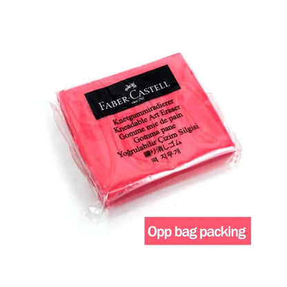 Faber - Castell Premium Soft Kneadable Eraser, Perfect for Art Painting, Design & Plasticine Stat - Ultra - Plastic Sketch Tool Beauty World Shop