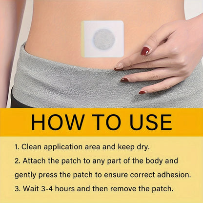 Soothing Belly Patches 10/30pcs – Gentle Non-Woven Adhesive, Discreet Skin-Friendly Fit, Everyday Wellness Care Beauty World Shop